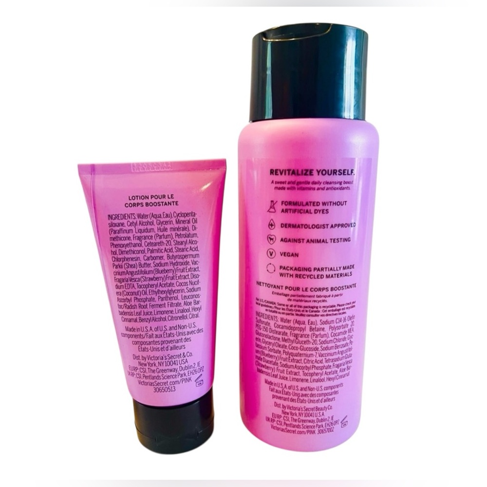 🛑SOLD🛑 Victoria's Secret Super Berry Body Wash + Lotion - Picture 2 of 2